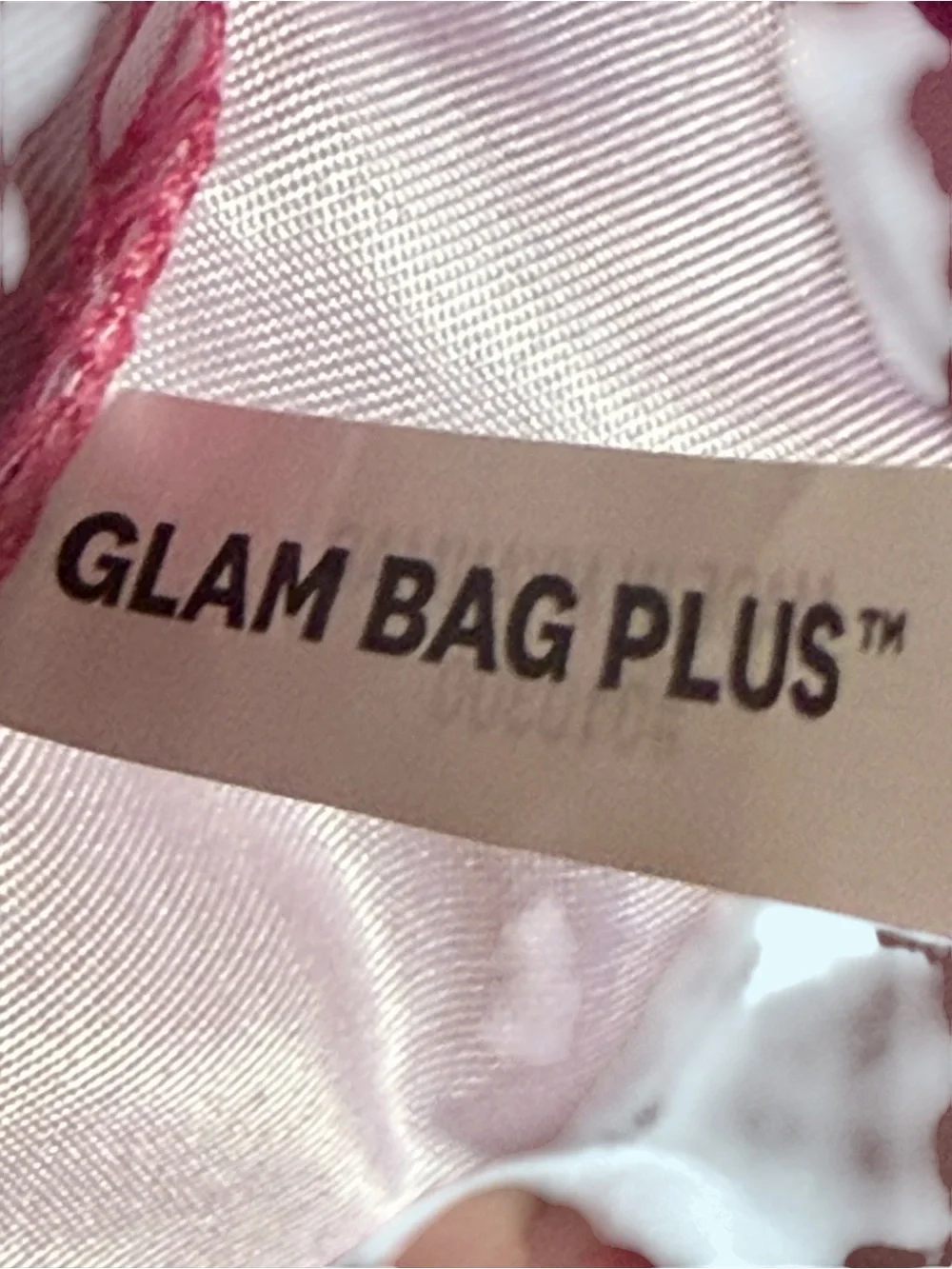 Ipsy Glam Pink Marble Drawstring Jewelry Pouch - Self Love
